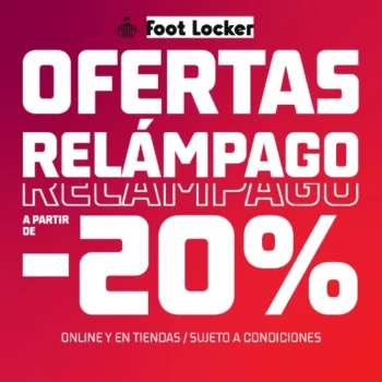 Ofertas Relámpago en Foot Locker