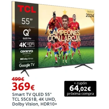 Smart TV QLED TCL 55C61B