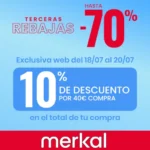 Terceras Rebajas Merkal