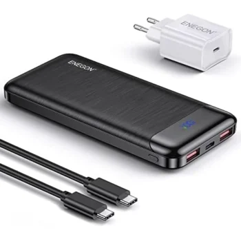 Kit Cargador con Powerbank y Cable USBC