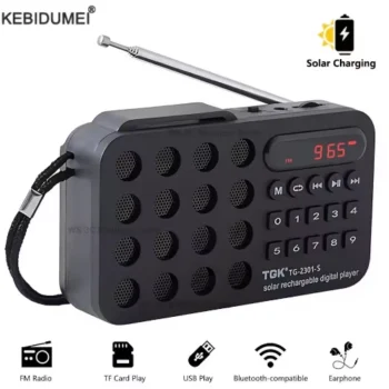 Reproductor Digital con Radio FM y Bluetooth