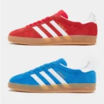 Adidas Gazelle Indoor Rojo y Azul