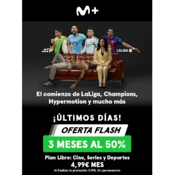 Oferta Flash Movistar Plus