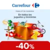 Descuento en Juguetes y Bicicletas Carrefour