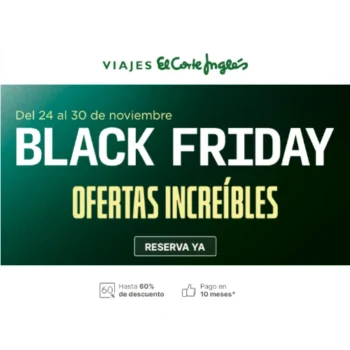 Black Friday Viajes El Corte Inglés