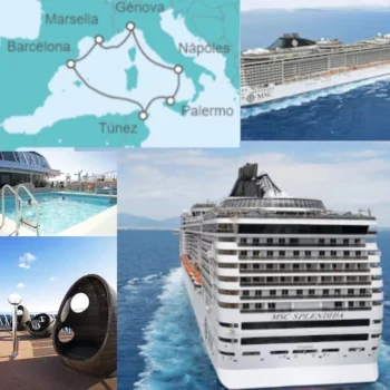 Crucero por el Mediterráneo MSC Splendida