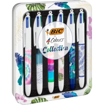 Bolígrafos BIC 4 Colores Decors Collection