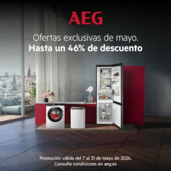 Ofertas Electrodomésticos AEG Mayo 2026