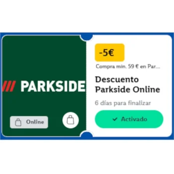 Cupón Descuento Parkside