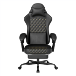 Silla Gaming con Masaje y Reposapiés