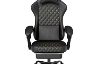 Silla Gaming con Masaje y Reposapiés
