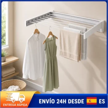 Tendedero de Ropa Retráctil