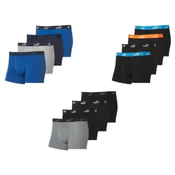 Bóxer Puma Hombre Pack x4