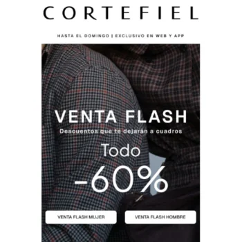 Venta Flash Cortefiel