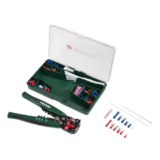 Kit Alicates para Pelado y Crimpado Parkside (231 Piezas)