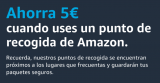 Ahorra 5€ cuando uses un punto de recogida de Amazon