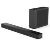 Barra de Sonido Hisense HS2100 2.1 (240W, Dolby Audio, Subwoofer Inalámbrico)