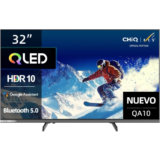 Smart TV QLED CHiQ 32QA10 32″ (Google TV, FHD HDR10, Asistente Google, Audio Dolby, Triple Sintonizador, Chromecast Integrado)