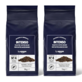 Café Natural Intenso en Grano by Amazon (2Kg – Paquete de 2x1Kg)