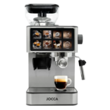 Cafetera Espresso Jocca 2958 (Semiautomática, 1350 W, 20 Bares, 1.8 l, Molinillo Integrado)