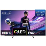 Smart Tv QLED Chiq L40QST 40 Pulgadas (Full Hd, Hdr10, Dolby Audio, Google Tv, Sintonizador Tripe Dvb-t2/c/s2) // Modelo L40FT por 169,99€