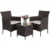 Conjunto de Muebles de Jardín de Ratán Yaheetech