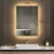 Espejo de Baño con Luz Trasera y Función Antivaho 50x70cm