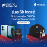 Evening Drop Regalos de Navidad Miravia (SOLO DE 18:00 a 00:00) – Listado de 230 OFERTAS RECOMENDADAS