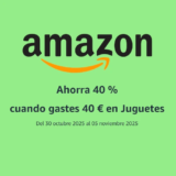Juguetes con un -40% de Descuento al Comprar 40€