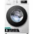 Lavadora y Secadora Hisense WDQA8014EVJM (Con Vapor, Clase A, 8 Kg Lavado, 5 Kg de Secado, Motor Inverter, Puerta XL, Gran Display LED)