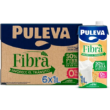 Leche Puleva con Fibra (Caja de 6 Briks)