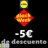 Black Week en LIDL (Cupón de 5€ de Descuento en Compras de más de 5€) // Listado de 1035 Artículos