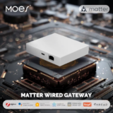 Matter Wired Gateway MOES (Compatible con Tuya Zigbee, Matter, Thread, Control de voz Siri, Smartthings, Google y Alexa)