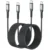 Pack de 2 Cables USB-C a USB-C de 3 Metros