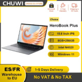Portátil CHUWI HeroBook Plus (15,6 pulgadas FHD, Intel Celeron N4020, 8 GB DDR4, 256 GB SSD, Windows 11)