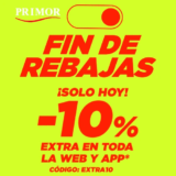 SOLO HOY -10% de Descuento en Primor