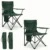 Set de 2 Sillas de Campo Plegables