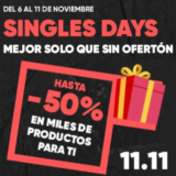 Singles Days FNAC -50% en Miles de Productos para ti