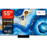 Smart TV MiniLED TCL 55QM8B (55”, QLED, 144Hz, 4K HDR Premium 1300nits, Google TV, Dolby Vision IQ & Atmos, Onkyo, Google Assistant Incorporado y Game Master Pro 2.0)