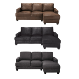 Sofá Chaise Longue de 3/4 plazas PHILADELPHIE