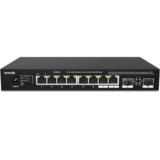 Switch Tenda TEM2010F (8 Puertos 2.5G + 2 Puertos SFP, VLAN, Agregación Estática)