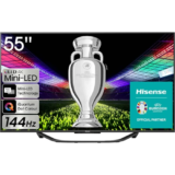 TV Mini LED Hisense 55U7KQ (55 Pulgadas UHD 4K, Quantum Dot Colour, Modo Juego, Full Array Local Dimming, Hi-View, Dolby Vision IQ & Atmos)