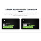 Tarjeta Regalo adidas con Saldo Extra