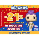 Todos los Juguetes con Descuento del -21% en ToysRUs
