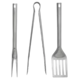 Utensilios para Barbacoa de Acero Inoxidable GRILLTIDER (3 Piezas)