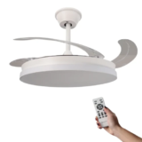Ventilador de Techo Mimotec con Aspas Retráctiles